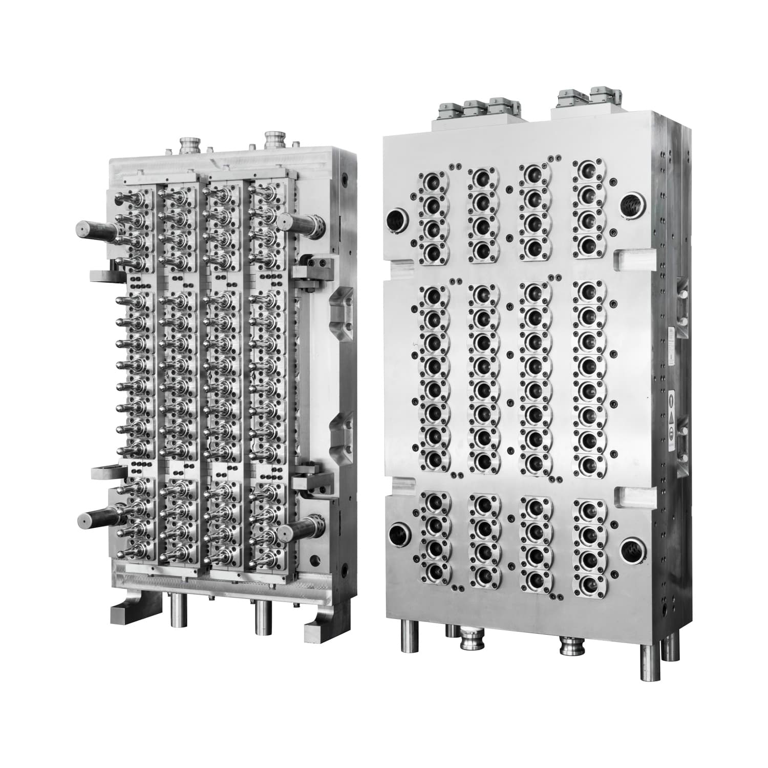 64 -Cavity 38 Neck Pet Preform Form med nålventilport